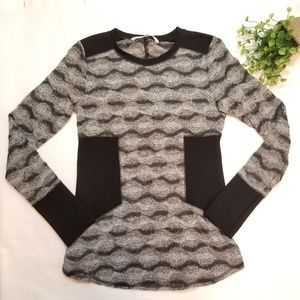 Rachel Roy Size Small Long Sleeve Top FF43